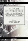 Image for Concise encyclopedia of language and religion