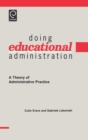 Image for Doing Educational Administration