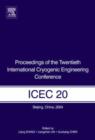 Image for Proceedings of the Twentieth International Cryogenic Engineering Conference (ICEC20)