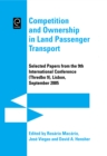 Image for Competition and Ownership in Land Passenger Transport