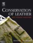 Image for Conservation of leather: and related materials