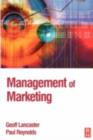 Image for Management of marketing