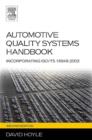 Image for Automotive quality systems handbook: ISO/TS 16949:2002 edition