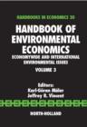 Image for Handbook of environmental economics.: (Economywide and international environmental issues)