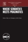 Image for Where semantics meets pragmatics