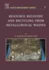 Image for Resource recovery and recycling from metallurgical wastes