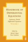Image for Handbook of differential equations.: (Stationary partial differential equations.) : Vol. 3