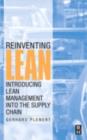 Image for Reinventing lean: introducing lean management into the supply chain