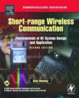 Image for Short-range wireless communication: fundamentals of RF system design and application