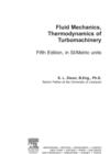 Image for Fluid mechanics, thermodynamics of turbomachinery
