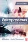Image for Entrepreneurs: talent, temperament, technique