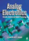 Image for Analog electronics: circuits, systems and signal processing