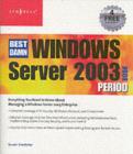 Image for Best damn Windows Server 2003 book period