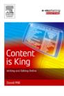Image for Content is king: writing and editing online
