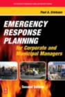 Image for Emergency response planning for corporate and municipal managers