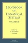 Image for Handbook of dynamical systems