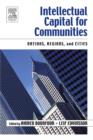 Image for Intellectual capital for communities: nations, regions, and cities