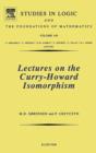 Image for Lectures on the Curry-Howard isomorphism