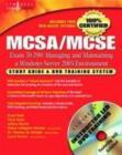 Image for MCSA/MCSE exam 70-290: managing and maintaining a Windows Server 2003 environment study guide