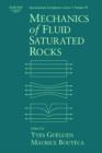 Image for Mechanics of fluid saturated rocks : v. 89