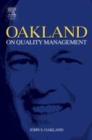 Image for Oakland on quality management