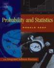Image for Probability and statistics with integrated software routines
