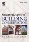 Image for Structural aspects of building conservation