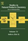 Image for Studies in Natural Products Chemistry: Indices Part A