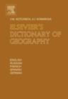 Image for Elsevier&#39;s dictionary of geography: in English, Russian, French, Spanish and German