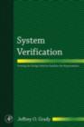 Image for System verification: proving the design solution satisfies the requirements