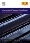 Image for International taxation handbook: policy, practice, standards and regulation