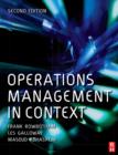 Image for Operations management in context.