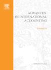 Image for Advances in international accounting. : Vol. 16
