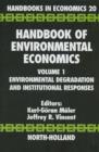Image for Handbook of environmental economics