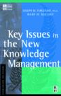 Image for Key issues in the new knowledge management