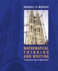 Image for Mathematical thinking and writing: a transition to abstract mathematics