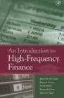 Image for An introduction to high-frequency finance