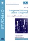 Image for Management accounting - decision management.
