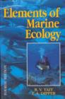 Image for Elements of marine ecology: an introductory course