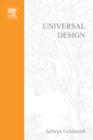 Image for Universal design: a manual of practical guidance for architects