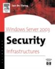 Image for Windows Server 2003 security infrastructures