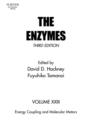 Image for The enzymes: (energy coupling and molecular motors.)