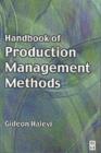 Image for Handbook of production management methods