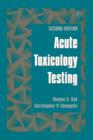 Image for Acute toxicology testing