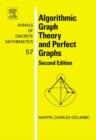 Image for Algorithmic graph theory and perfect graphs