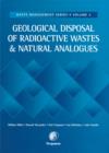 Image for Geological Disposal of Radioactive Wastes and Natural Analogues.: Elsevier