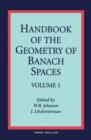 Image for Handbook of the geometry of Banach spaces.