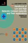 Image for Handbook of low and high dielectric constant materials and their applications
