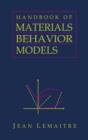 Image for Handbook of materials behavior models