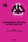 Image for Instrumental Methods in Food Analysis : v. 18